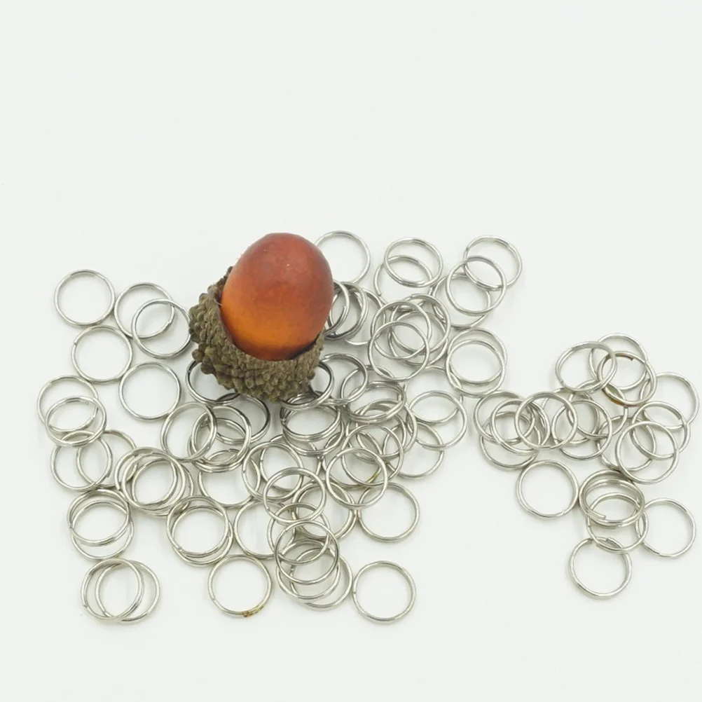 

Кольцо для ключей, качественные кольца для ключей, кольца для организации ключей, для самостоятельного изготовления ключей от машины, декоративное украшение, 100