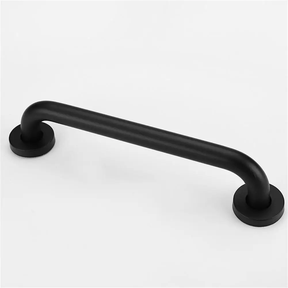 1 Set Useful Shower Handrail Rustproof Towel Rack 3 Sizes Elderly Safety Shower Handrail