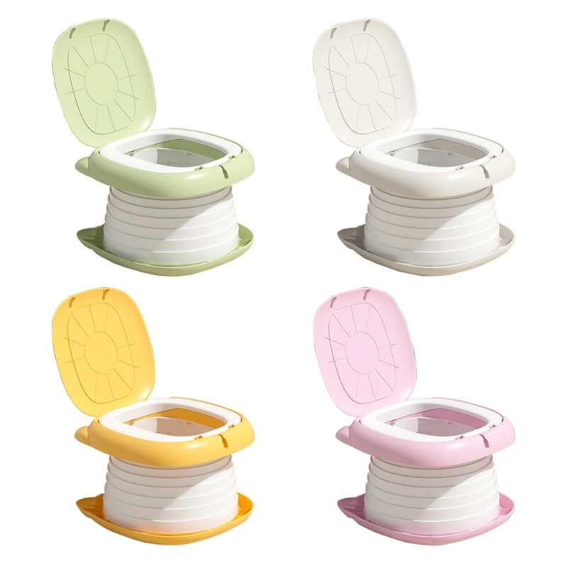 

Kids Travel Potty Children Removable Toilet Foldable & Convenient Children Portable Toilet for Outdoor Activities