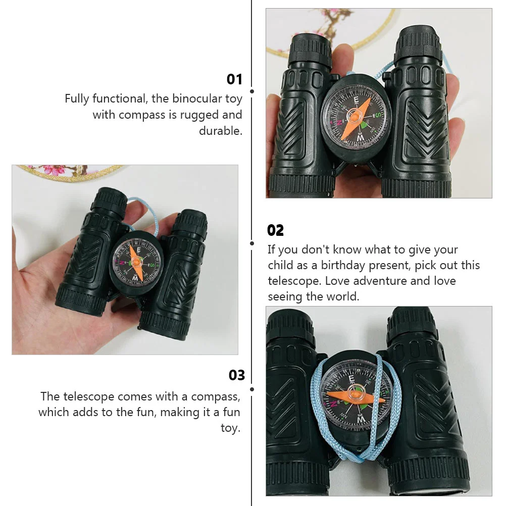 10 PCS Container Telescope Toy Student Children’s Toys Sightseeing Plastic Kids 4