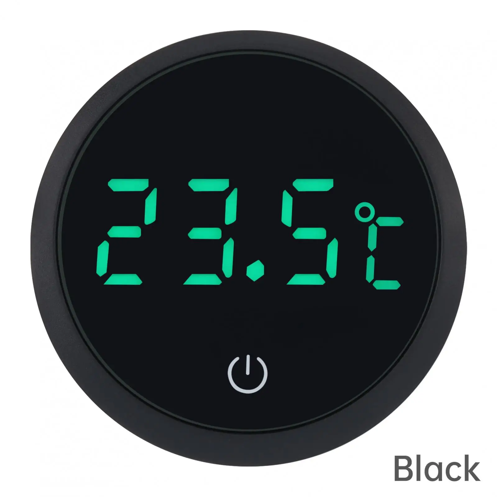 Cordless White / Green / Black Degree Celsius Digital Thermometer thumbnail 2