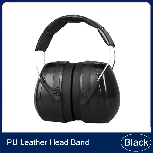 Premium Adjustable Foldable Earmuffs - Noise Insulation & Hearing Protection