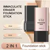 2 In 1 Matte Eraser Foundation Cream Stick Multi-use Full Coverage Waterproof Oil-control Face Base Makeup Flawless Cosmetics 1