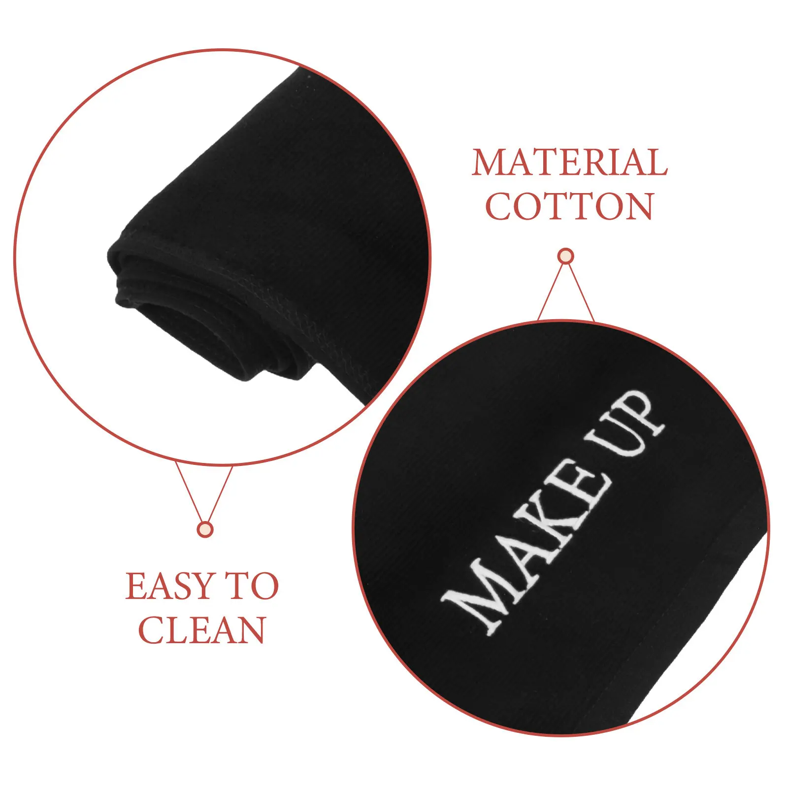 화장대용 면 화장 매트 75x35cm 화장대 보호대 대형 카운터 데스크탑 정리함 뷰티 데스크 패드