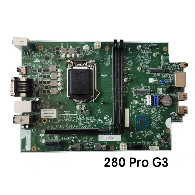 

Для HP 280 Pro G3 Φ 942033-001 Φ 17519-1 Материнская плата 100% протестирована полностью работает Бесплатная доставка