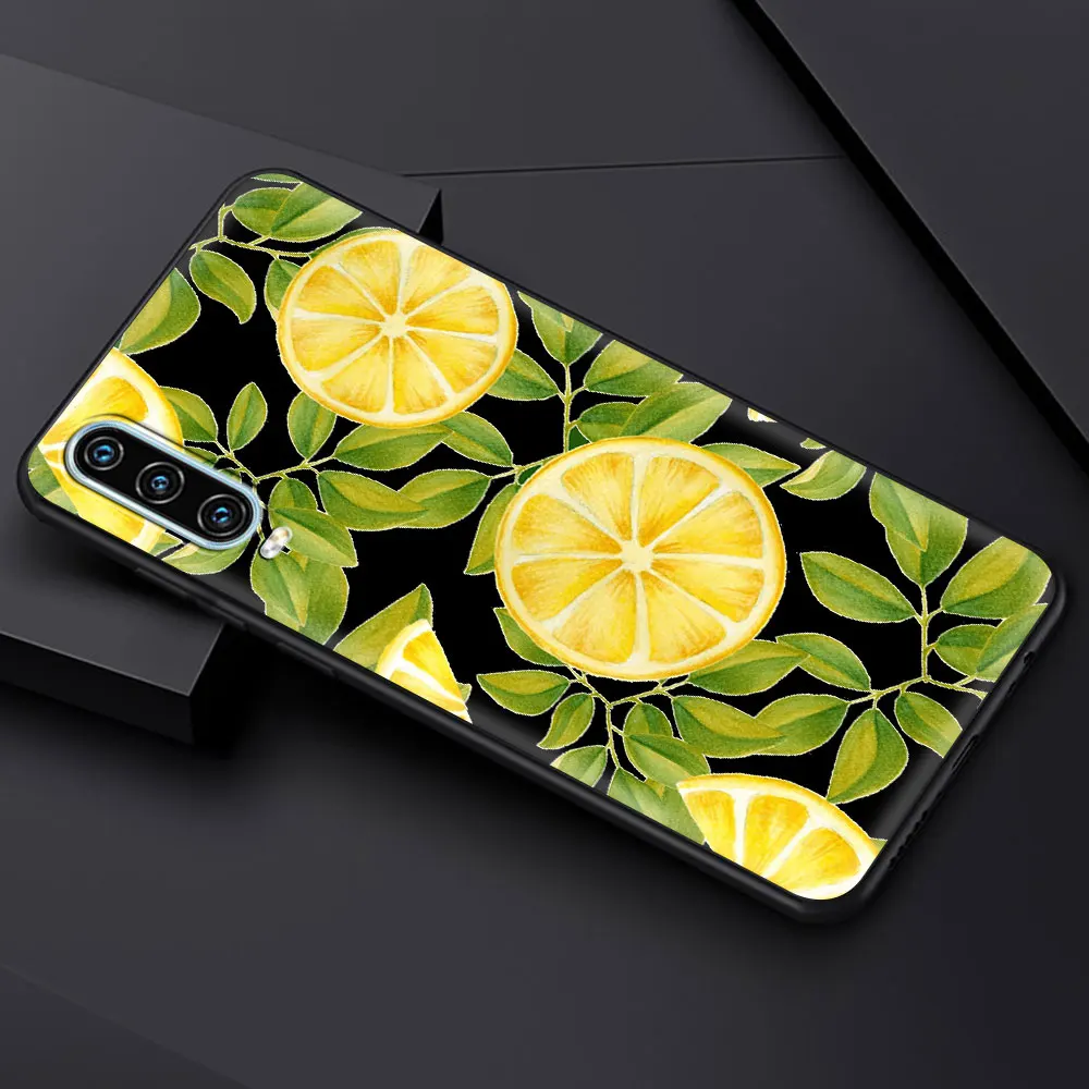 Mediterranean Lemon Soft Phone Case Cover
