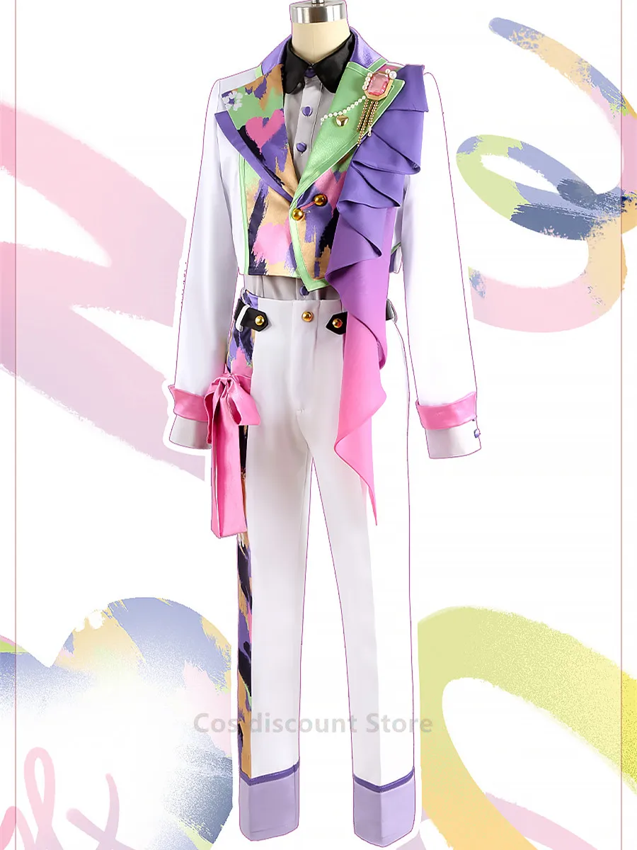 

Anime Ensemble Stars Cosplay Costume The Eighth Anniversary Sakuma Rei/Ayase Mayoi All Members Halloween Party Role Play Outfit