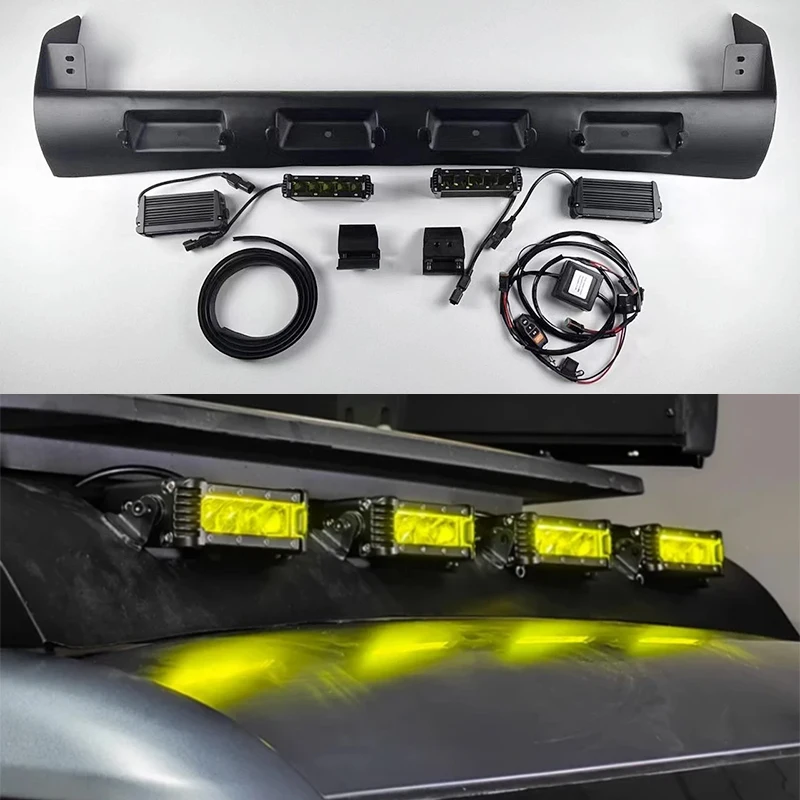 

Fit for Chery JETOUR Traveler LED Off-road Roof Spotlight Searchlight High Quality Spoiler Modified Square Round Style