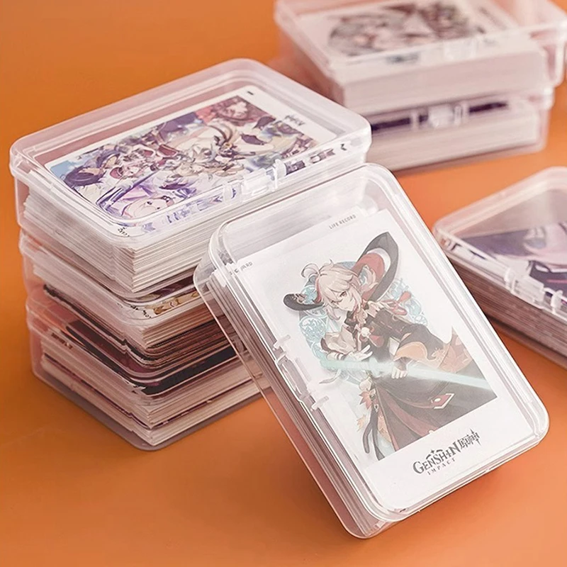 New Transparent Plastic Boxes Playing Cards Container PP Storage Case ...