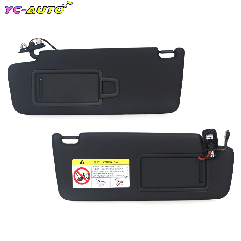 CarFrontSunVisorPanelWithMakeupMirrorForVWGolf7SportsVan