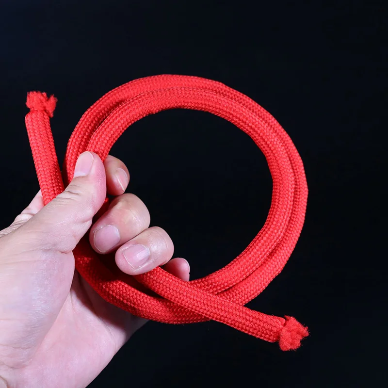 Deluxe Stiff Rope (Red) by Kupper Magic Tricks Soft Rope To Stiff Magia Close Up Street Illusions Gimmicks Mentalism Funny Props 2