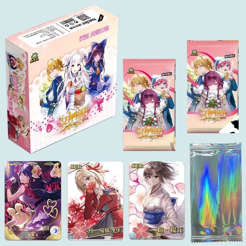 2024 Newest Goddess Story NS1M12 Card Full Set Girl Party Swimsuit Bikini Feast Booster Boxs Waifu Cards Hobbies Gift