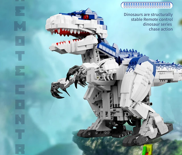 Technical App RC Jurassic Dinosaur Building Block Indominus Rex