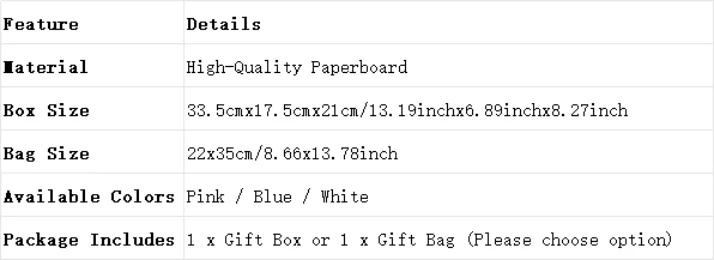 Geschenkbox in Wiegenform für Ostern & Babyparty, Hochzeit Geburtstagsfeier, Blumen-Süßigkeiten-Souvenir-Korb Verpackungsbox Tasche – Detail 1