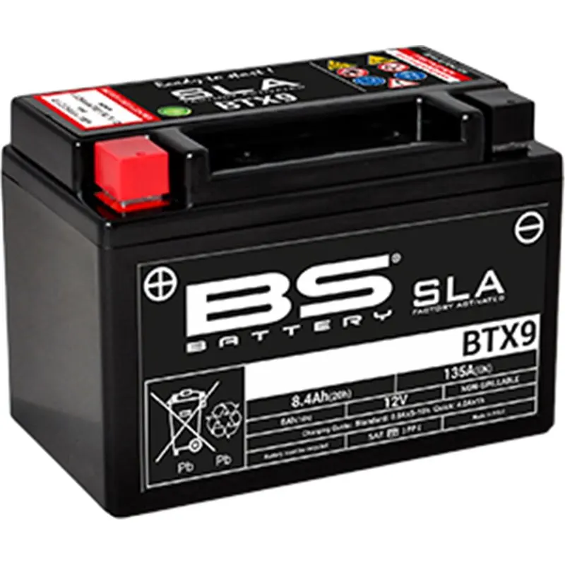 Batteria Bs Btx9 / Ytx9-Bs Sla