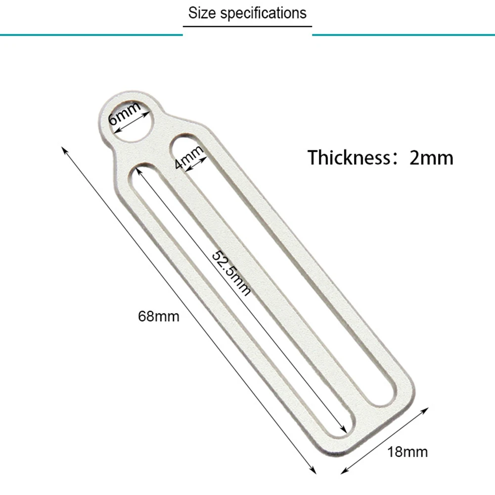 

Slide Buckle Buckle 1 Pcs 68*18*2mm Anti-corrosion Lightweight Stainless Steel Outdoor Sports High Quality Nice