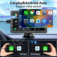 VENBES 7 pouces autoradio sans fil Carplay Android Auto Carplay affichage miroir lien écran tactile 2