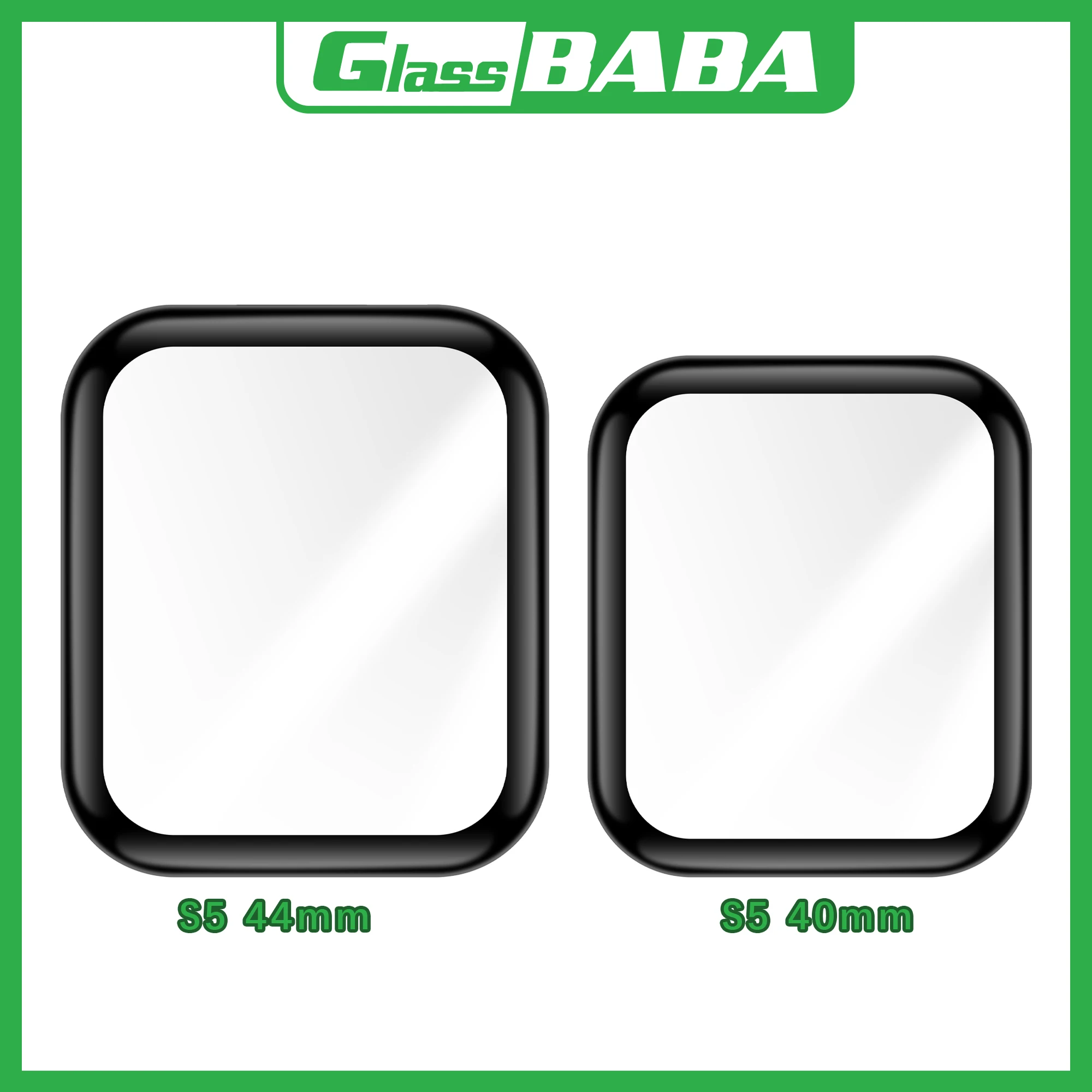 10개입 BABA 전면 스크린 시계 유리 OCA 포함 애플 워치 시리즈 S3 S4 S5 S6 SE S7 S8 S9 S10 46mm 45mm 49mm 41mm 38 42mm 44mm
