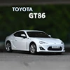 1:36 Toyota GT 86 Alloy Sports Car Model Diecast Metal Track Racing Car Vehicles Model Simulation Miniature Scale Kids Toys Gift 1