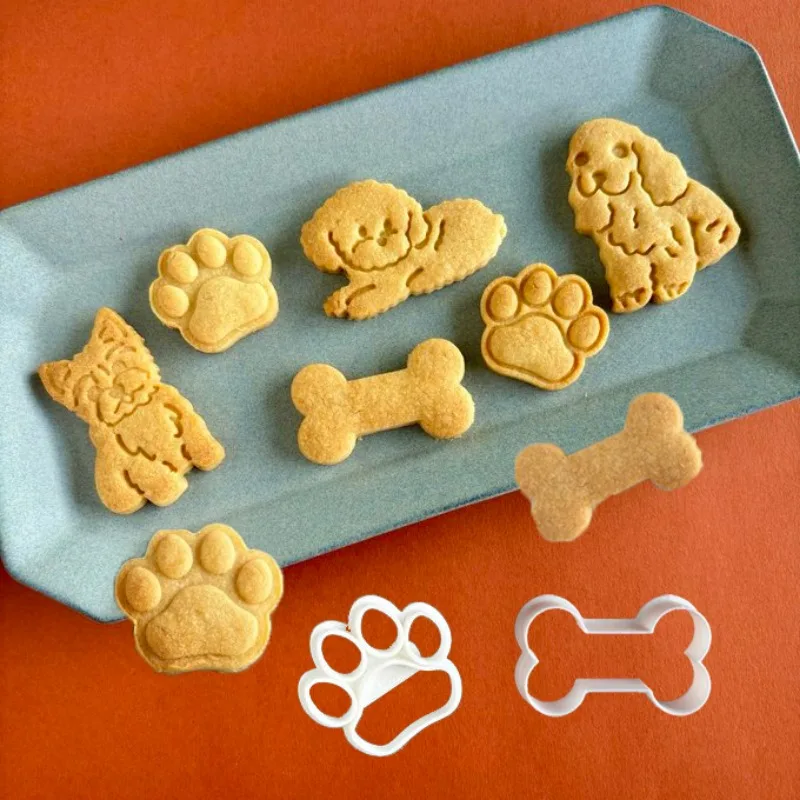Cartoon Pet Claw Bone Cookie Mold