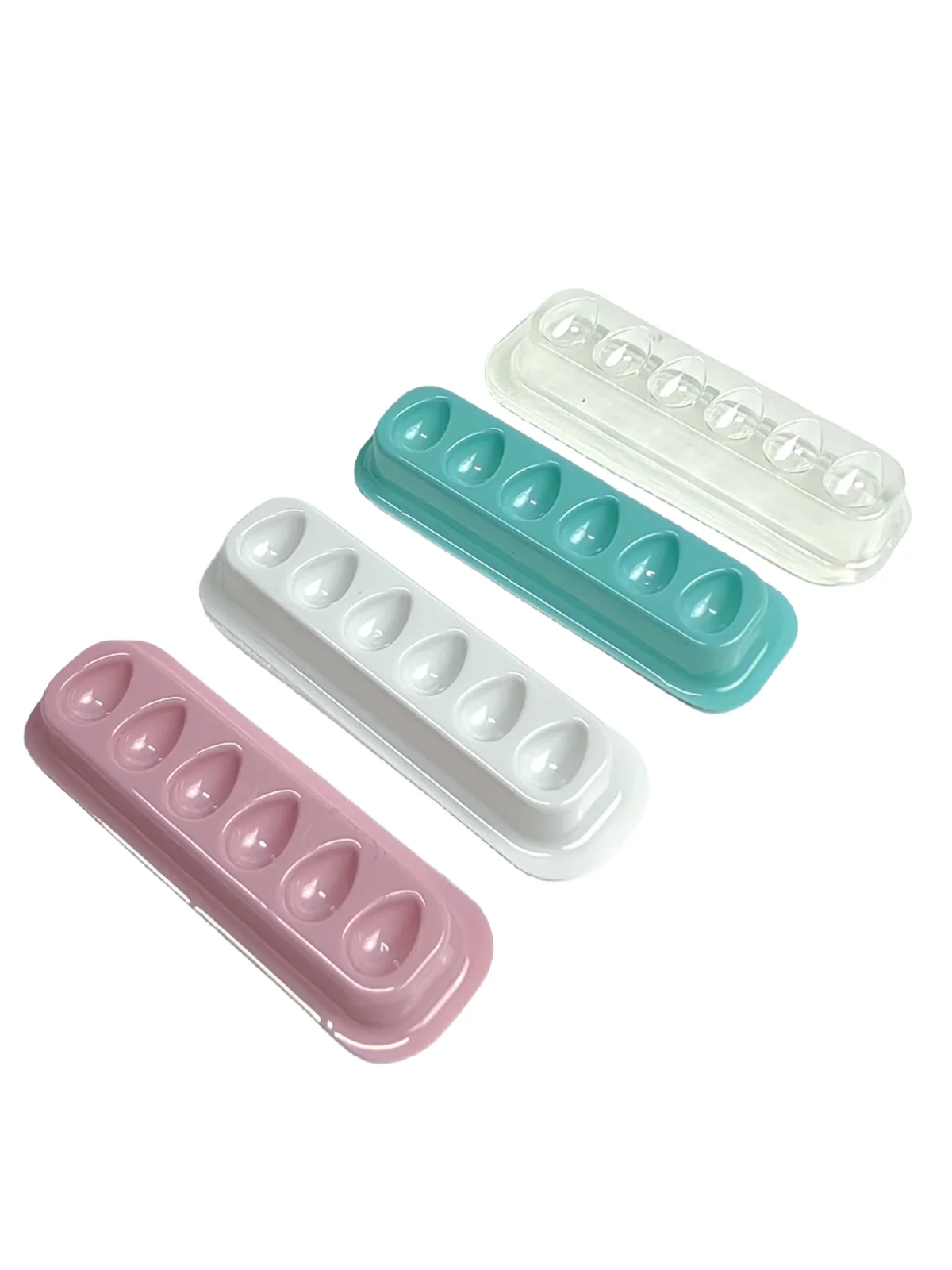 

100pcs =2bags SELF-ADHERING GLUE TRAYS Mixed Colors Available Private Label Box Accepted