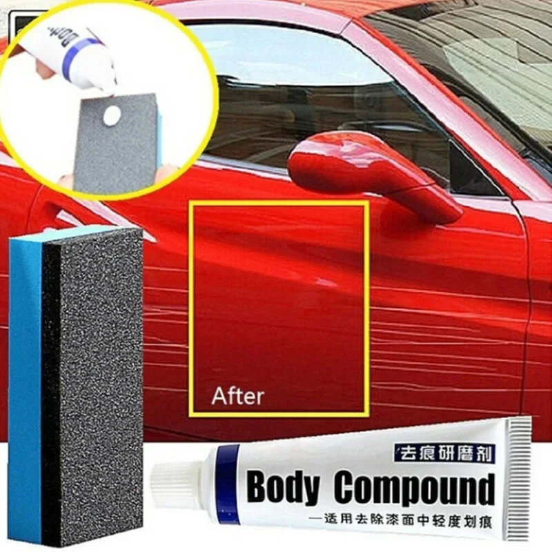 Car Scratch Paint Care Body Compound Polishing Scratching Paste Repair Wax Car Scratch Repair Paste 3*2*13cm