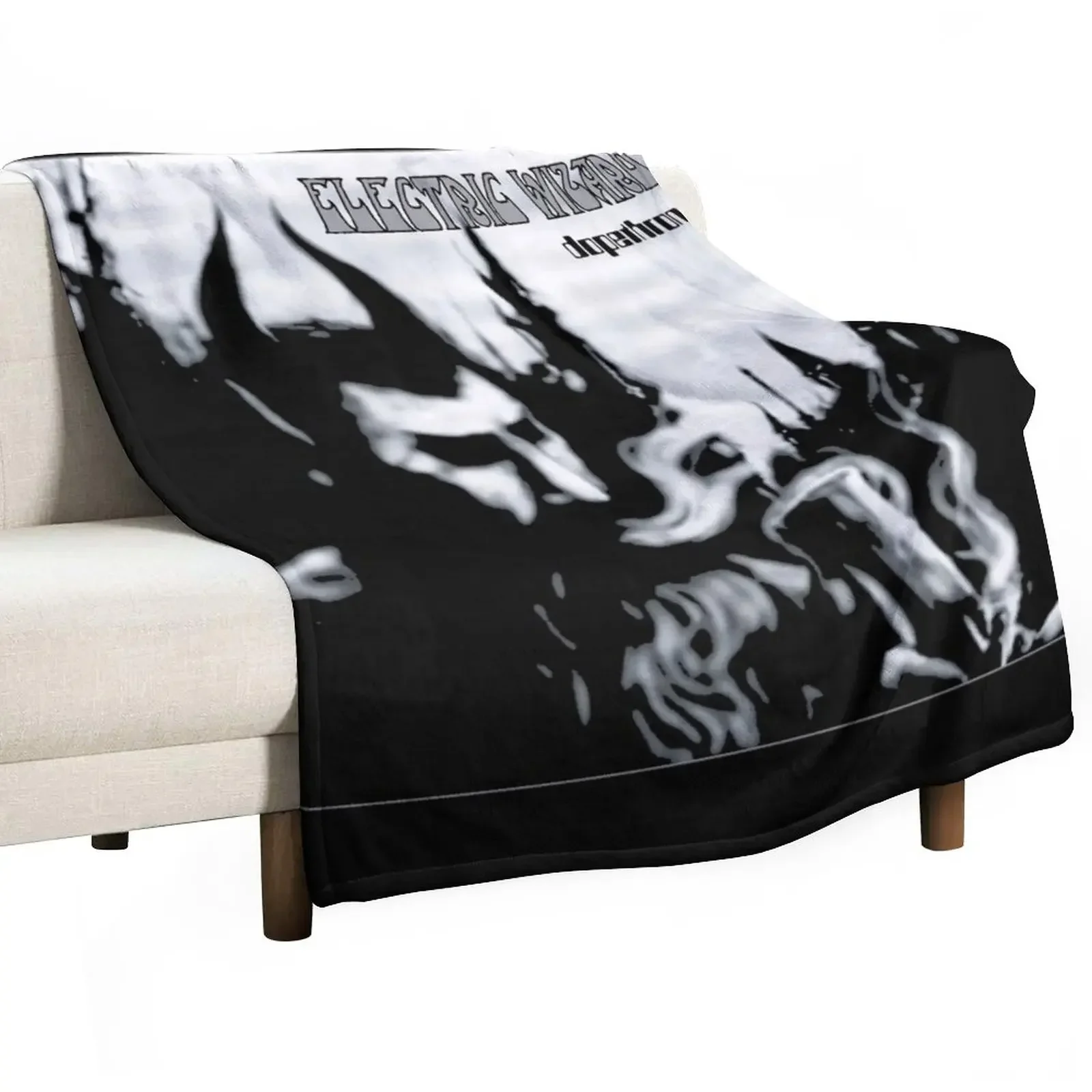 

Electric Wizard Dopethrone Throw Blanket Shaggy for babies valentine gift ideas Blankets