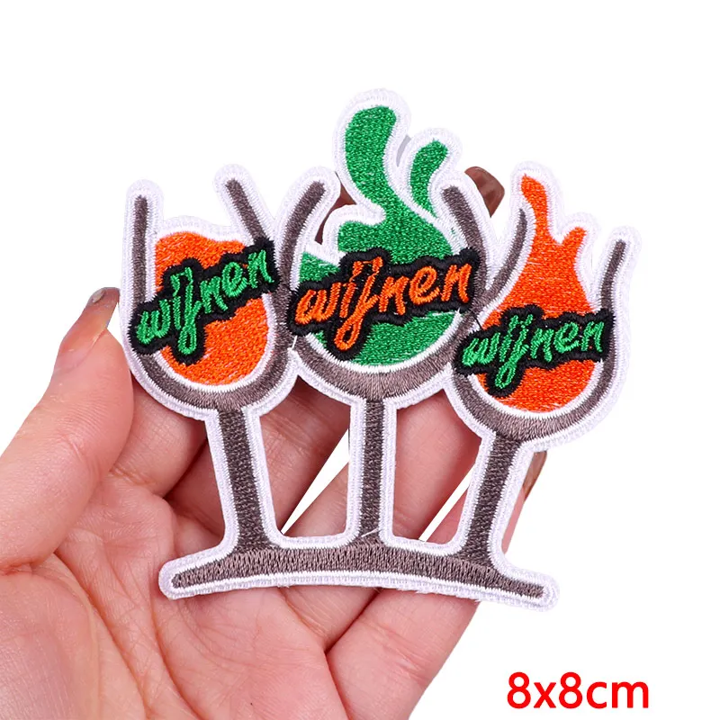 Netherland Carnival Emblem Embroidered Patch for Clothing - DIY Iron-On/Sew-On Applique