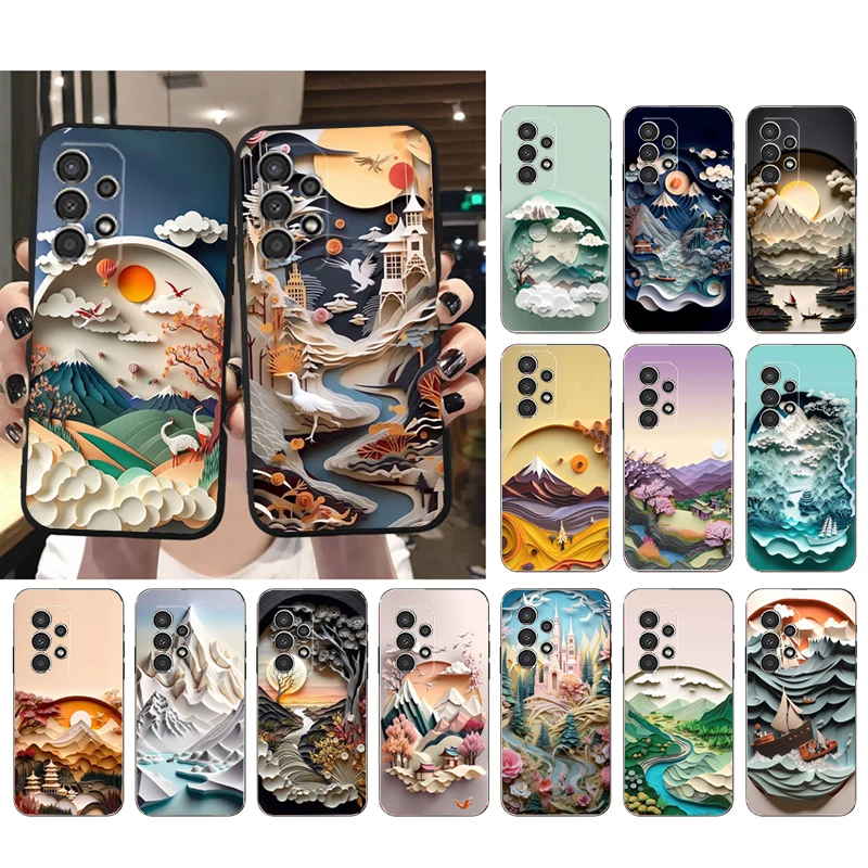 

Landscape Phone Case For Samsung A52S A21S A33 A23 A13 A14 A32 A52 A53 A54 A51 A71 A73 A72