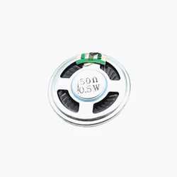 Ultra - Thin Mini Speaker Set - 0.5W 50 Ohm, 40mm Diameter (50 ohm 0.5W 40MM)