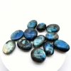 Natural Labradorite Palm Rock Stone Crystal Quartz Healing Polished Moonstone stress and anxiety therapy Home Decoration Gift 4