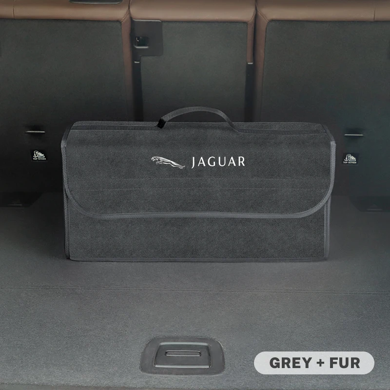 Auto Stamm Lagerung Tasche Organizer Kleinigkeiten Verstauen Aufräumen Box Für Jaguar XS F XF XE XJ XK XEL XFL XJL XJ6 XJS XKR XFR F-Typ – Detail 6