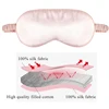 Imitated Silk Eye Mask for Sleeping Breathable Eyeshade Cover Sleeping Mask for Travel Nap Soft Comfort Blindfold Night Eyepatch 2