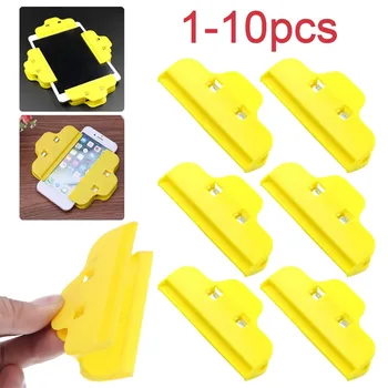 1-10pcs strumenti di riparazione del telefono cellulare morsetto di fissaggio del dispositivo di Clip di plastica per Iphone Samsung iPad Tablet strumenti di riparazione dello schermo LCD