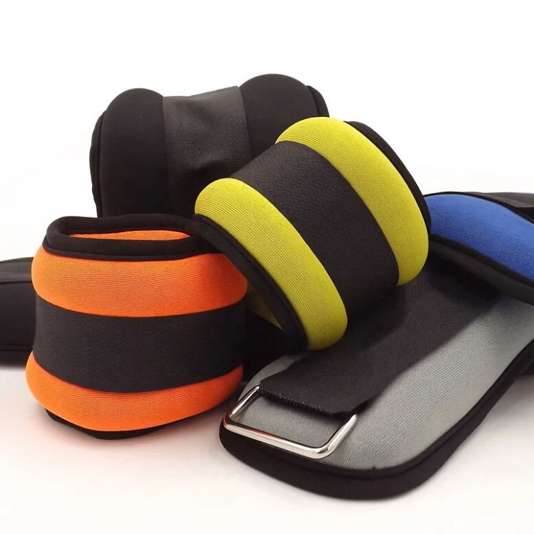 

Custom Weight Wholesale Black Fitness 1.5KG 2KG Adjustable Arm Legs Sandbag Reflective Ankle Weights