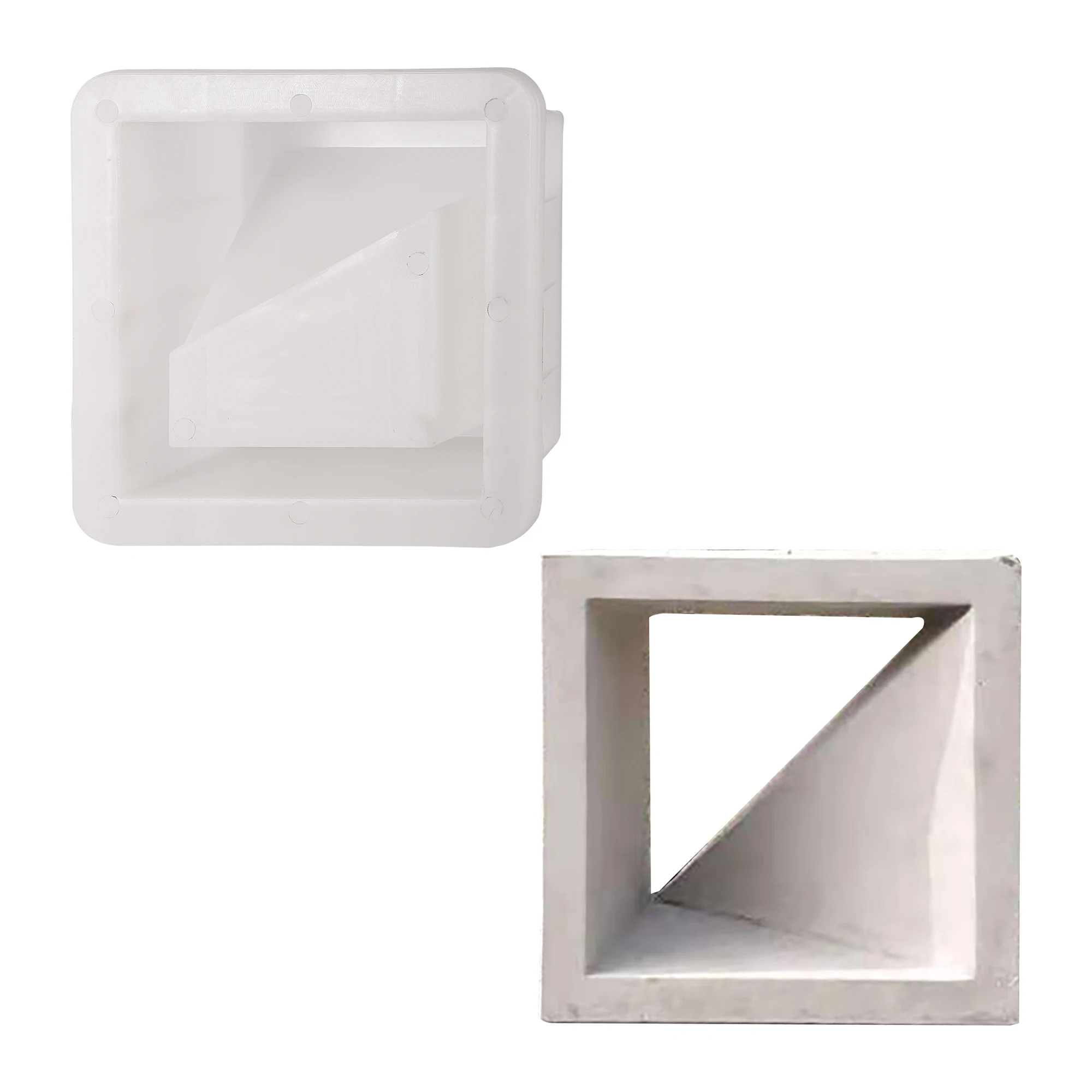 Cement Hollow Brick Plastic Mold Cement Paving Mold Door Head Decoration Background Wall Partition Punching Paving