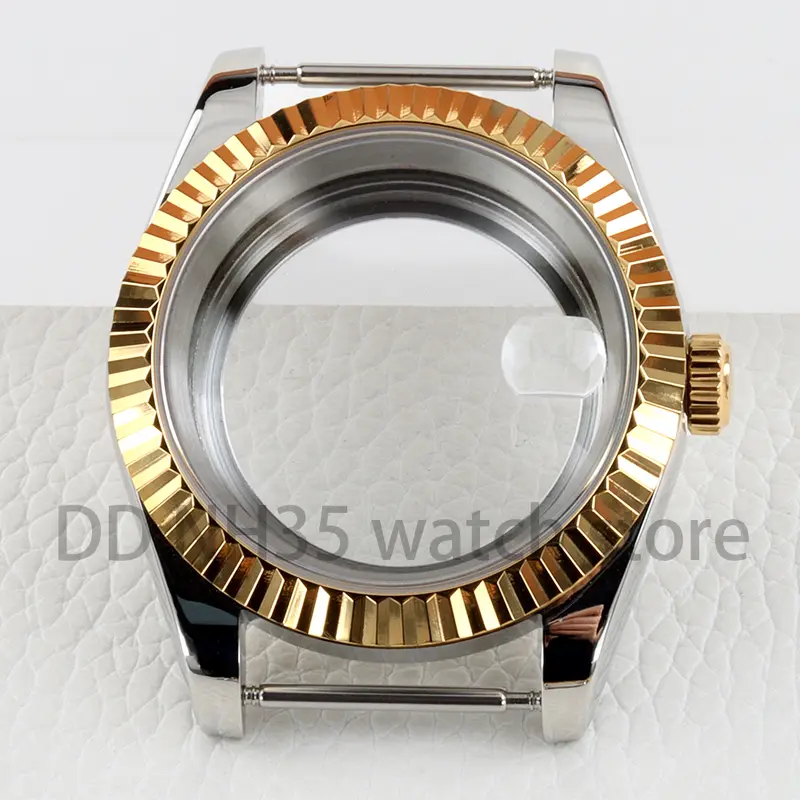 36mm/39mm NH35 Watch Case Sapphire Glass 20mm Solid 316L Stainless Steel Bracelet for Datejust NH35 NH36 Movement 28.5mm Dial - Image 37