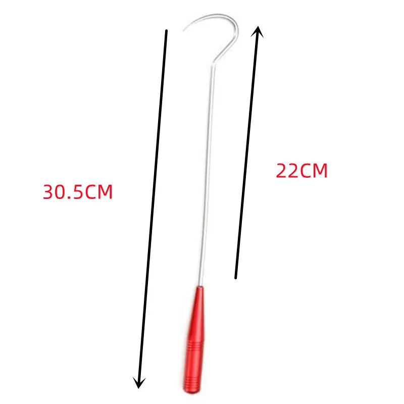 30.5CM Aluminium alloy handle Stainless Steel Ice Fishing Spear