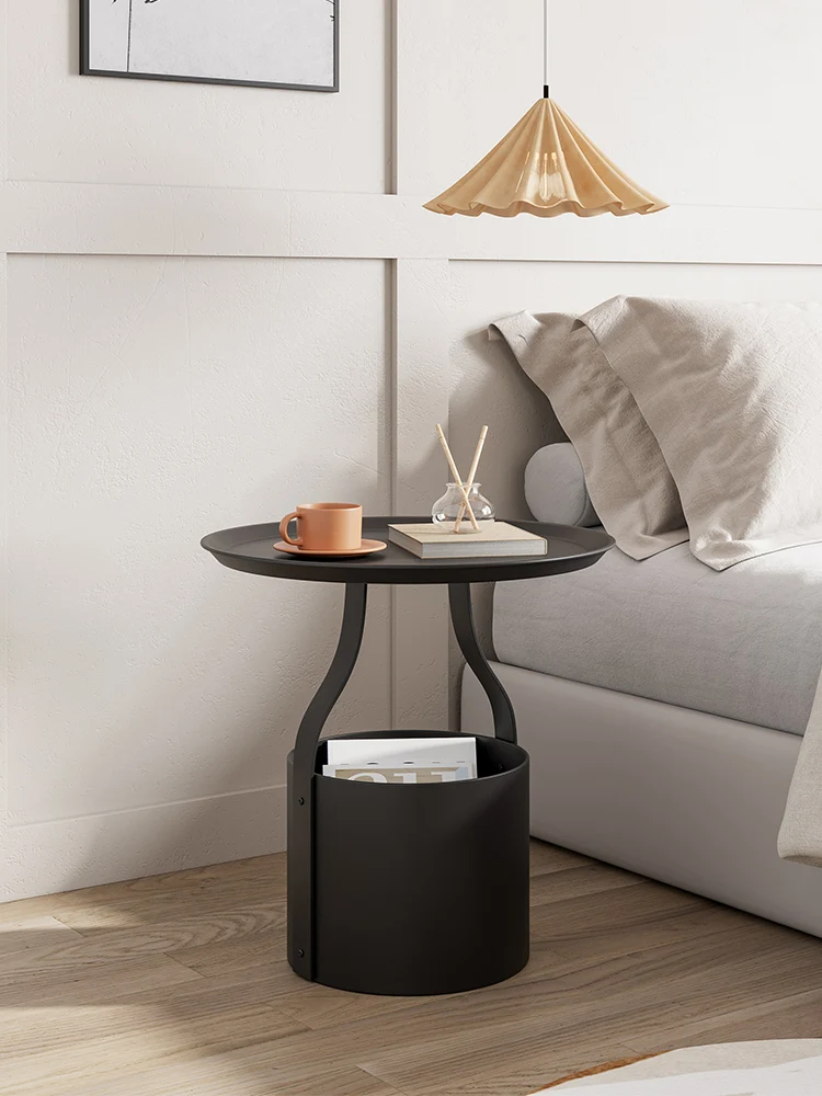 Nordic Mobile Metal Nightstands, Bedside Tables, Storage Cabinet, Living Room, Sofa Side Table, Home Furniture Customized