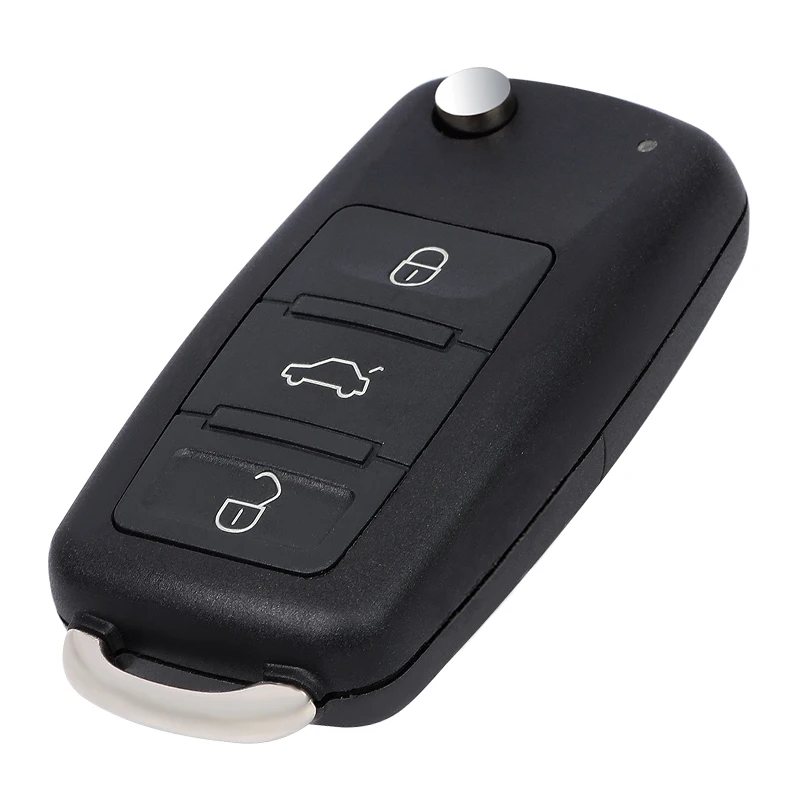 KEYECU 433MHz ASK Megamos AES / ID88 Chip 5K0 837 202 BH / DH Smart Remote Key Fob for Volkswagen Beetle Caddy Caravelle Jetta car remote key