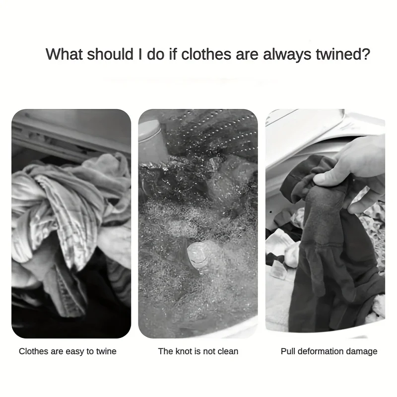 Description Picture 3 of itemLaundry Ball Reusable PVC Anti Wrap Fabric Softener Stain Removal Dryer Balls Washing Machine Cleaning Household Accessories