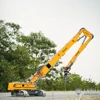 Heavy Machine 1/14 LESU R960 Digger Car RC Full Hydraulic Demolition Excavator Painted Finished Digger Truck Vehicle Model Toys 6