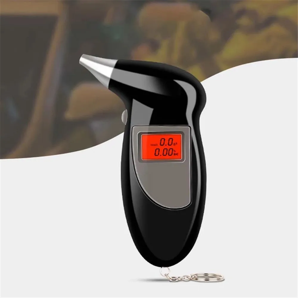 Drunk Driving Tester Air-Blown High-Precision Suitable Alcohol Tester Meter Traffic Breath Test Exhalation Home Use