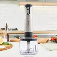 Mélangeur à main multifonction 600W, bol à hacher, gobelet mélangeur fouet prise ue pour le fouet des aliments 193F 1