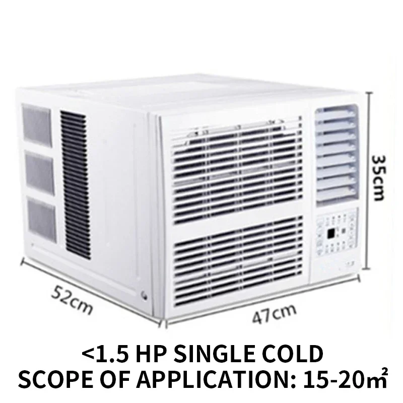 Window Air Conditioner Window-Mounted Portable Refrigeration air conditioner Cold 24-hour timer Remote control air conditione