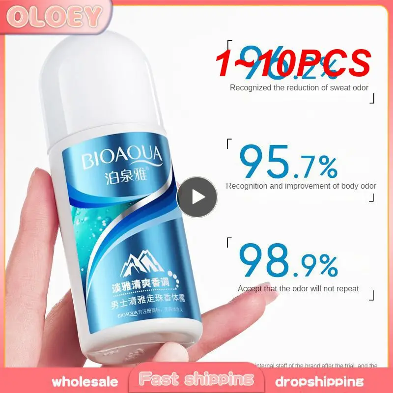 

1~10PCS 50ml Perfumes For Women Deodorants Antiperspirants Male Perfumes Underarm Deodorant Roll Smooth Refreshing