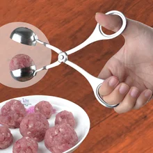 Kitchen meatball machine stainless steel meatballs with fish balls and rice balls making mold tools kitchen accessories