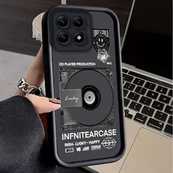 Retro Record Print Flexible Silicone Protective Case - Shockproof Cover - Xiaomi 17 (HFTYJTTY002)