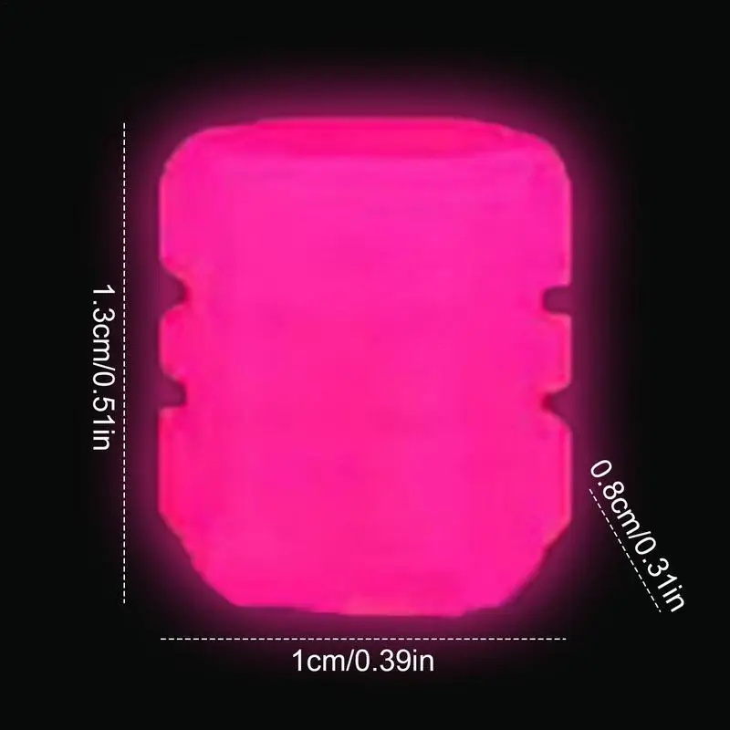 LED Tire Caps Tire Caps Glowing Leakproof Universal Tire Caps Accessory