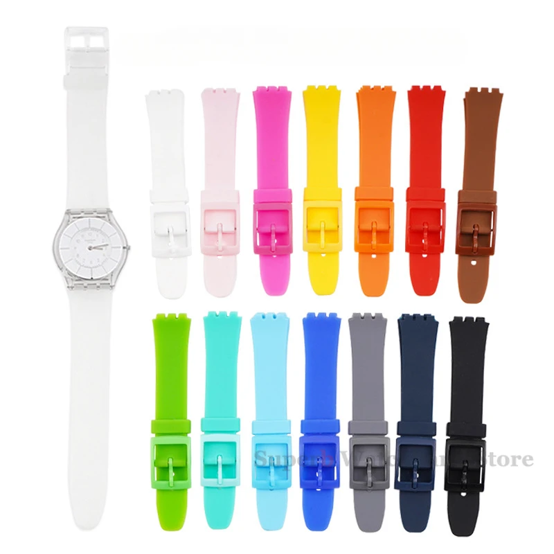 Colorful Silicone Watch Band Replacement Bracelet with Tool - Unisex Accessories